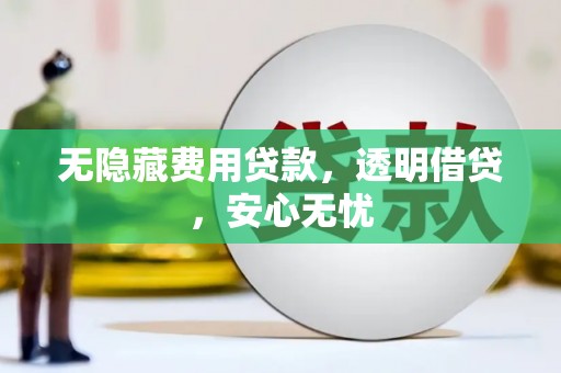 呼图壁无隐藏费用贷款，透明借贷，安心无忧