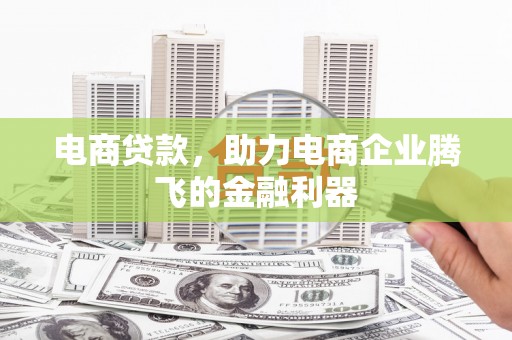 呼图壁电商贷款，助力电商企业腾飞的金融利器