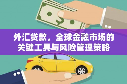 呼图壁外汇贷款，全球金融市场的关键工具与风险管理策略
