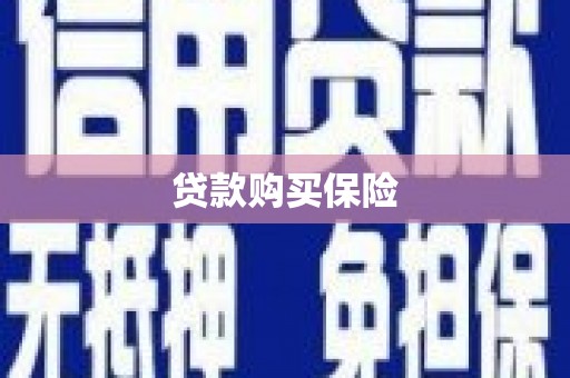 呼图壁贷款购买保险