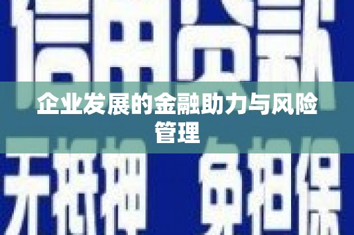 呼图壁企业发展的金融助力与风险管理