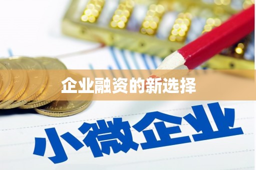 呼图壁企业融资的新选择