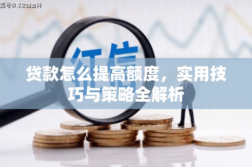 呼图壁贷款怎么提高额度，实用技巧与策略全解析