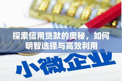 呼图壁探索信用贷款的奥秘，如何明智选择与高效利用