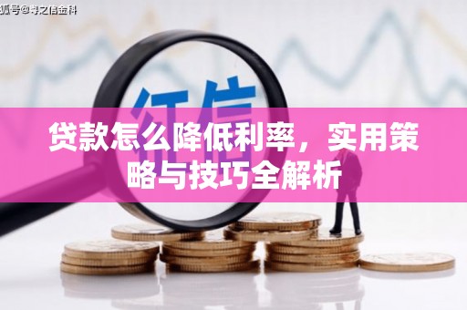 呼图壁贷款怎么降低利率，实用策略与技巧全解析