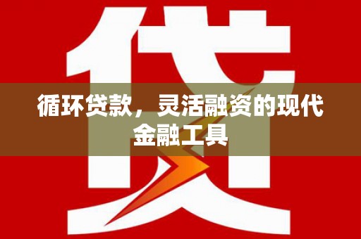 呼图壁循环贷款，灵活融资的现代金融工具