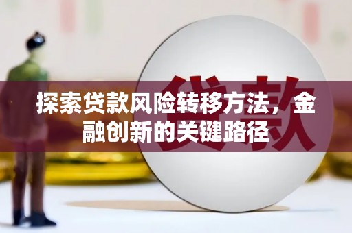 呼图壁探索贷款风险转移方法，金融创新的关键路径