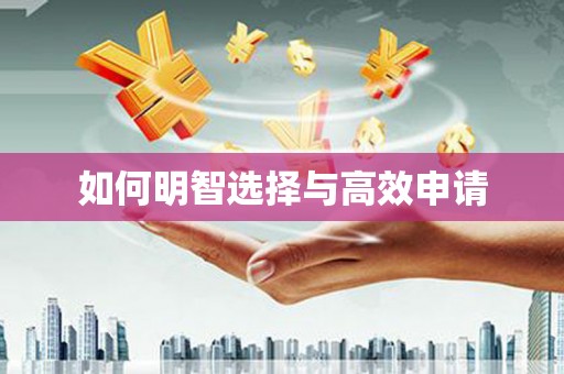 呼图壁如何明智选择与高效申请