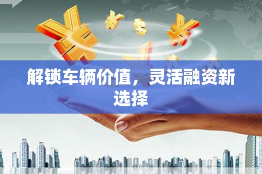 呼图壁解锁车辆价值，灵活融资新选择
