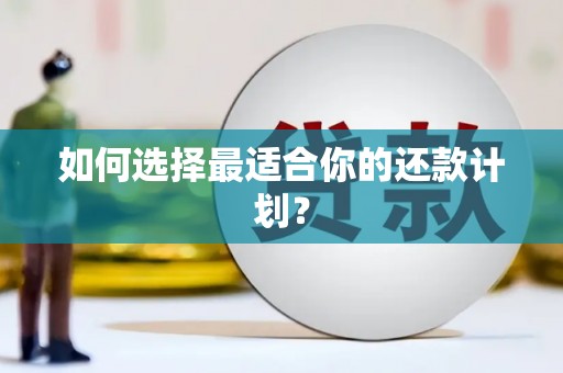 呼图壁如何选择最适合你的还款计划？